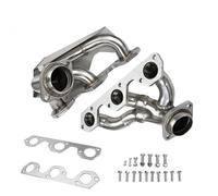 Autopartes Colectores de escape de acero inoxidable con juntas para Jeep para Wrangler JK 3.8 V6 2007 2008 2009 2010 2011 modificaciones de carreras PGQSQVTXF