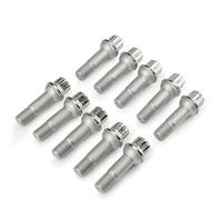 Autopartes Compatible con Benz W216 2007-2014 W213 2017-2019 1662013-2018 Tornillos rueda Tornillos sujeción rueda aleación OE 0009905407