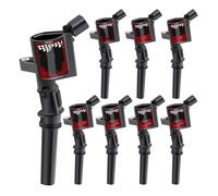 autopartes Compatible Con Ford Crown 4.6L V8 1998-2011 DG508 Bobinas De Encendido Kit de bobina de encendido(Black)