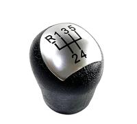 Autopartes Compatible Con Kangoo Para Express 1997-2007 Para Twingo 1993-2007 1 Pieza Palanca Cambios 5 Velocidades Para Coche Palanca Cambios Cabezal Bolígrafo(Glossy Silver)