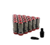 Autopartes Compatible Con Mazda 20 Piezas De Tuercas, Pernos Y Tornillos De Fijación Para Ruedas De Coche M12*1.5