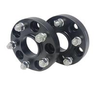 Autopartes Compatible Con Mazda 3 Para Axela Para Atenza Para CX-4 CX-5 CX-9 Kit De Ensanchamiento De Espaciadores De Rueda 2 Piezas Adaptador Separador Coche(25mm)