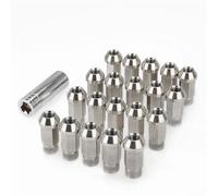 Autopartes Compatible Con SUZUKI Tuercas De Acero Inoxidable 20 Piezas M12x1.25 M12x1.5 M14x1.5 M14x2 1/2-20 Accesorios Para Coche Pernos De Tuercas De Rueda