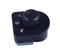 Autopartes Compatible Con VW Para GTI/R32 (1999-2003) Para Beetle (1998-2005), Perilla De Control De Temperatura Para Espejo Retrovisor Lateral De Coche, 1J1959565F, 1J1 959 565F.