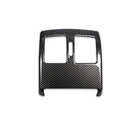Autopartes Embellecedor Adhesivo Para Marco De Ventilación De Aire Acondicionado Trasero De Coche, Textura De Fibra De Carbono, Para Benz Clase C W204 2008-2013