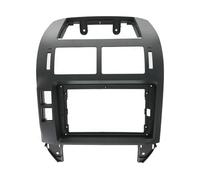 Autopartes Kit De Marco De Tablero para Panel De Navegación De Coche para Polo 2004-2010(Frame-Black)