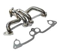 Autopartes Kits De Colectores De Escape De Acero Inoxidable Para Jeep Para Wrangler 1991 1992 1993 1994 1995 1996 1997 1998 1999 2000 2001 2002 TJ Y YJ 2.5L PGQSQVTXF