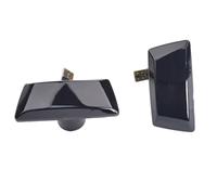 Autopartes Luces Giro Compatible Con Opel Para Astra H 2004 2005 2006 2007 2008 2009 Luz De Señal De Giro Dinámica Para Coche, Luz Indicadora De Posición Lateral.(Negro)