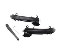 Autopartes Luces Giro Compatible Con Para 1, 2, 3, 4 X1 Serie M F20 F30 F34 F36 E84 F87 I3 Luz De Señal De Giro Dinámica Para Coche Luz De Espejo Retrovisor Secuencial(Pair)