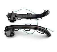 Autopartes Luces Giro Compatible Con Para X3 F25 X4 F26 X5 F15 X6 F16 2 Piezas De Luz Intermitente Para Espejo Lateral De Coche, Luz Intermitente Dinámica.(Amarillo)