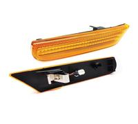 Autopartes Luces Giro Compatible Con Porsche Para Boxster 986 1996-2004 Luces De Posición Laterales Dinámicas Izquierda Y Derecha, Luces Indicadoras De Señal De Giro 99663103802(Clear)