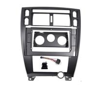 Autopartes Marco De La Carcasa del Panel De La Radio Estéreo MP5 con Reproductor GPS De 10.1 Pulgadas para Hyundai para Tucson (2006-2013)(Black-Cable)