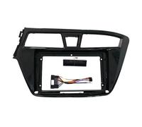 Autopartes Marco De La Carcasa del Panel del Reproductor MP5 para Radio De Coche para Hyundai I20 2015-2017 De 9 Pulgadas, 2 DIN(Frame-Cable-LHD)