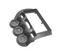 Autopartes Marco De Montaje para Panel De Instrumentos para Radio Estéreo De Coche para Jazz 2002, 2003, 2004, 2005, 2006, 2007 Y 2008.(Gray,LHD)