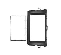 Autopartes Marco para Instalación De Panel De Radio 2 DIN con GPS, DVD, Estéreo Y CD para Toyota para Corolla 2007-2013(Black,178X100mm)