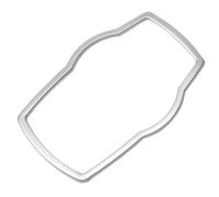 Autopartes Para 1 3 4 5 7 Serie X1 X3 X4 X5 X6 E81 E87 F30 2013 2014 Estilo De Coche Interior Botones Multimedia Cubierta Moldura Embellecedora CRRYUQWWM(Plata)