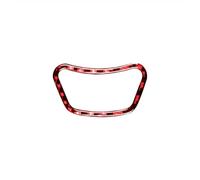 Autopartes Para BMW Serie 5 E60 2004-2010 Accesorios Para El Coche Interior Del Coche Menú Multimedia Botones De Página Marco Embellecedor Cubierta Pegatinas(Red)