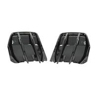 Autopartes para Chevrolet para Corvette C7 2014-2019 Kit Carrocería Accesorios Coche Color Negro Mate Difusor Parachoques Trasero Deportivo Difusor Labios Parachoques(Glossy Black)