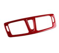 Autopartes Para Renault Para Megane RS 2009 2010 2011 2012 2013 2014 2015 Consola Central Coche Con Volante LHD RHD Salida Aire Adhesivo Fibra Carbono Suave CRRYUQWWM(Red Carbon)