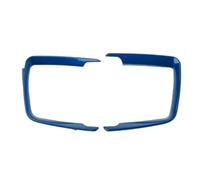 Autopartes Pegatina Embellecedora Para El Marco Del Interruptor De Los Faros Delanteros Del Coche, Para BMW Serie 1, 2, 3 Y 4, F30, F31, F32, F34, F20, F36, X5, F15, X6 Y F16.(Blue)
