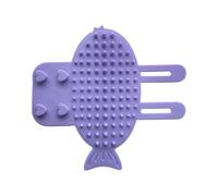 Autopeluquero Para Gatos - Goma Termoplástica 14,5x15,5cm | Cepillo Para Geatos Con Correa Ajustable | Cepillo De Autoafeitado | Aseo Para Mascotas Montado En La Pared Diseñado Para Que Los Gatos Se F