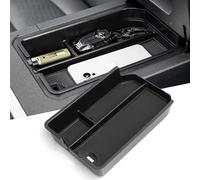 Autophoton Para Land Cruiser Prado 250 Series LC250 2024 2025 ABS Consola central de plástico ABS Reposabrazos Caja de Almacenamiento Soporte Bandeja Organizador