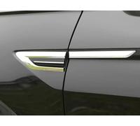 Autophoton Para Tiguan 2/Tiguan 2 Allspace 2016-2021 laterales Moldura decorativa de plástico ABS 4 unidades (cromo)