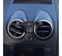 Autophoton Soporte para teléfono Para Qashqai J10 2006-2013 Soporte de teléfono móvil con clip de ventilación (fibra de carbono)