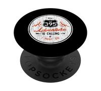 Autopista 395 de California - Eastern Sierra Adventure Club PopSockets PopGrip Adhesivo