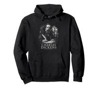 Autor clásico de Charles Dickens de Londres Victoriano Sudadera con Capucha