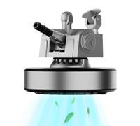 Autor De By Air - Autor De Desodorant In Solar Air | Sombras De Perfume Para Autos | Difusor De Energía Solar Automática Fragancia De Cañón Giratorio Automático Para Tablero, D