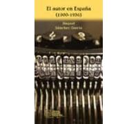 Autor En España (1900-1936)
