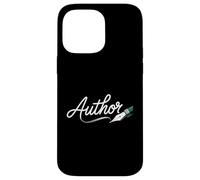 Autor Escribir Escritor Libro Novela Literario Creativo Publicado Carcasa para iPhone 14 Pro Max