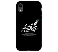 Autor Escribir Escritor Libro Novela Literario Creativo Publicado Carcasa para iPhone XR