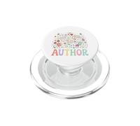 Autor Escritor Floral Libros Naturaleza Diseño Creativo PopSockets PopGrip para MagSafe