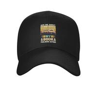 Autor Publicado De Vintage Ask Me About My Book Unisex Snapback Cap Suave Gorras Hip Hop Protección UV Sombrero para Running Deporte Aire Libre