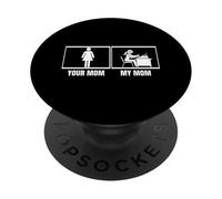 Autor Tu Mamá Mi Mamá Hija Hijo Escritor Divertido PopSockets PopGrip Adhesivo