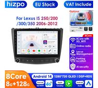 Radio Multimedia con GPS para coche, reproductor de vídeo con Android 13, 4G, 2Din, para Lexus S6 (8Core 6G 64G)
