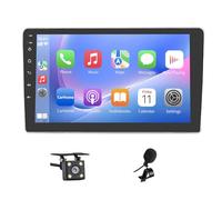 Autoradio Alfa Romeo Mito 2008-2013 con Android Auto y CarPlay Inalámbrico, 9 Pantalla carplay Coche Bluetooth Estéreo iOS Android con FM GPS navegador USB Cámara Trasera Mic Reproductor Multimedia