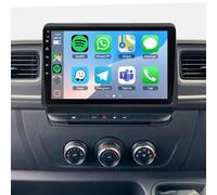 Autoradio Android 15 para Renault Master Opel Movano Nissan NV400 | Android 15, 4+64GB, pantalla táctil de 10,1" 1280x800, Android Auto CarPlay inalámbrico, navegación GPS, WiFi, Bluetooth