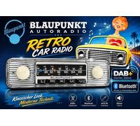 Autoradio DAB+ Blaupunkt Frankfurt Stereo Classic 1 DIN USB Bluetooth Retro