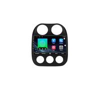 Autoradio Navigazione per auto Radio Bluetooth Sat Nav GPS 9" Android 15 2 Din Touch Screen per JEEP Compass Patriot 2011-2017 CarPlay BT GPS UBS Telecamera di retromarcia Lettore multimediale (XP1 2+