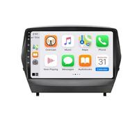 Autoradio para Hyundai IX35 2010-2015 Wireless Carplay Android Auto, Bluetooth con GPS WiFi FM/RDS SWC USB Cámara de Marcha Atrás Mic Sistema GPS Portátil, 4 Nuclear 2G＋32G