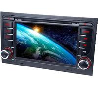 Autoradio per Audi A3 S3 RS3 2003-2012 con Schermo Touchscreen da 7 Pollici e Supporto Apple CarPlay e Android Auto Wireless, dotato di Sistema Bluetooth e Radio RDS FM
