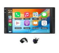 Autorradio 2+64G para Ford F-350 1998-2004 con CarPlay y Android Auto. | Android 14, pantalla de 6,83 pulgadas con FM/AM/RDS, Bluetooth, WLAN, GPS, SWC, Mirror Link, pantalla dividida y cámara AHD