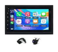 Autorradio 4+64G para Seat Ibiza 2002-2008 con CarPlay y Android Auto. | Pantalla Android de 14,7 pulgadas con FM/RDS, DSP, Bluetooth, WLAN, GPS, SWC, Mirror Link y cámara de marcha atrás AHD.