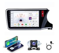 Autorradio Android 14 H0nda City Grace 2014-2017 | Radio con pantalla táctil capacitiva de alta calidad | CarPlay/Android Auto | Navegación GPS | Bluetooth | Cámara de reversa | Plug and Play(T6 8 Cor