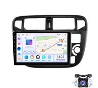 Autorradio Android 15 con CarPlay inalámbrico para Hon-da Civic EK3 EK4 EK9 1995-1999 Android Auto pantalla táctil de 9 pulgadas navegación GPS Wi-Fi Bluetooth FM RDS cámara y mic(Color:8 Core 6+128G)