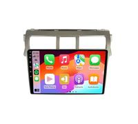 Autorradio Android 9'' 2Din Estéreo Pantalla Táctil HD, Navegador GPS, Carplay Inalámbrico y Android Auto para Toyota Vios Yaris 2007-2012 - ¡Mejora tu Experiencia de Audio en el automóvil!