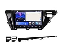 Autorradio Android Double DIN para Toyota Camry 8 XV 70 2017-2020 con Carplay y Android Auto Pantalla táctil de 9 Pulgadas Control en el Volante navegación GPS FM USB y WiFi (4 núcleos 4+64 GB).